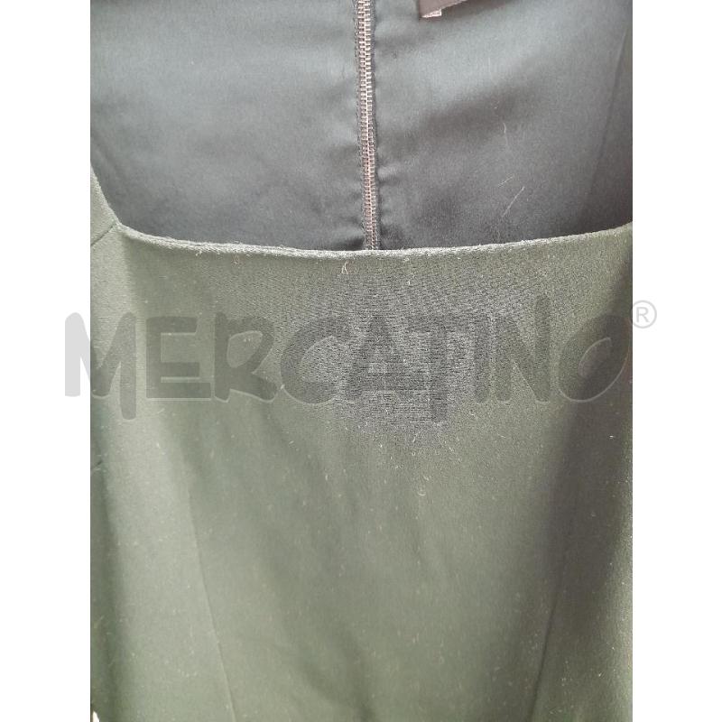 ABITO DONNA DOLCE & GABBANA VERDE MANICHE LUNGHE SCOLLO SQUADRATO | Mercatino dell'Usato Montesilvano 2
