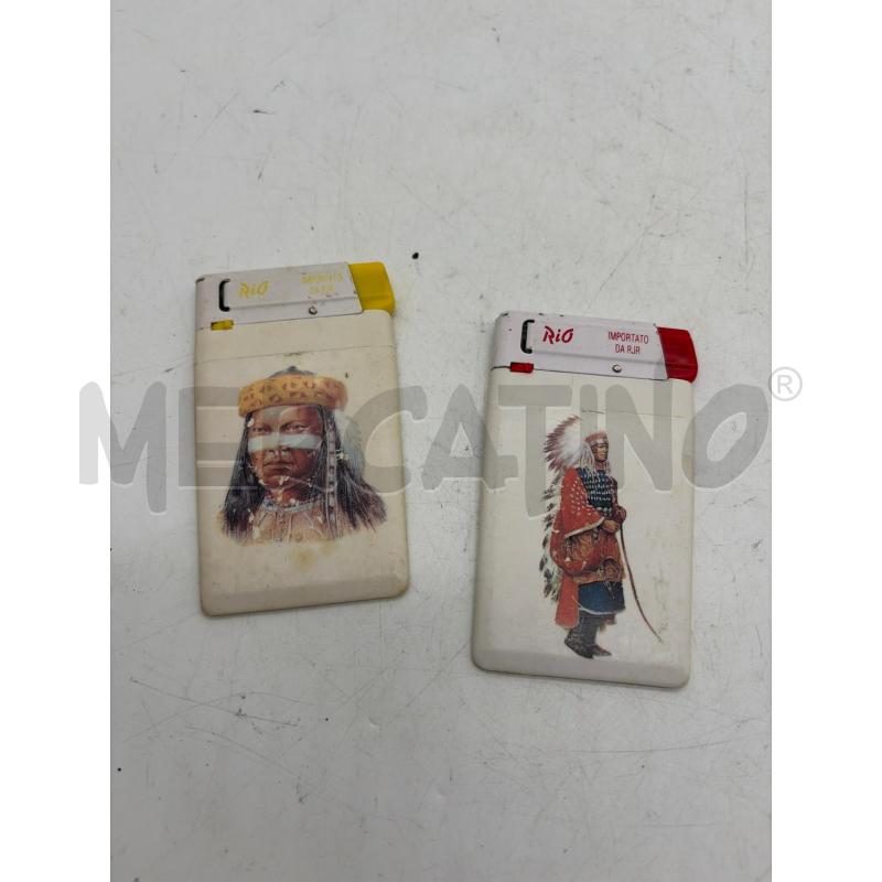 ACCENDINO DA COLLEZIONE INDIANI RIO NO TESTATI | Mercatino dell'Usato Montesilvano 1