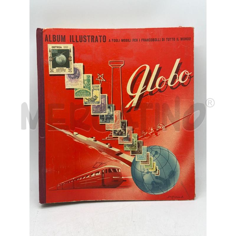 ALBUM FRANCOBOLLI GLOBO FOGLI MOBILI PER TUTTO IL MONDO | Mercatino dell'Usato Montesilvano 1