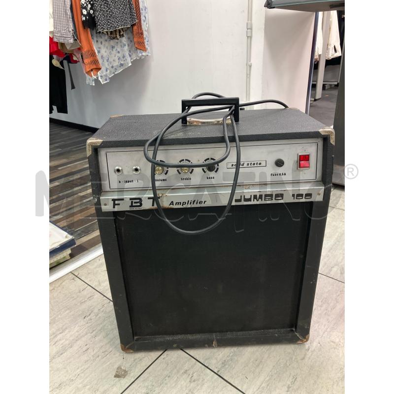 AMPLIFICATORE FBTJUMBO 100 | Mercatino dell'Usato Montesilvano 1