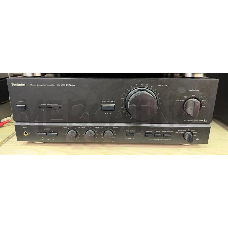AMPLIFICATORE TECHNICS SU-V570 PXS CAP. | Mercatino dell'Usato Montesilvano 1