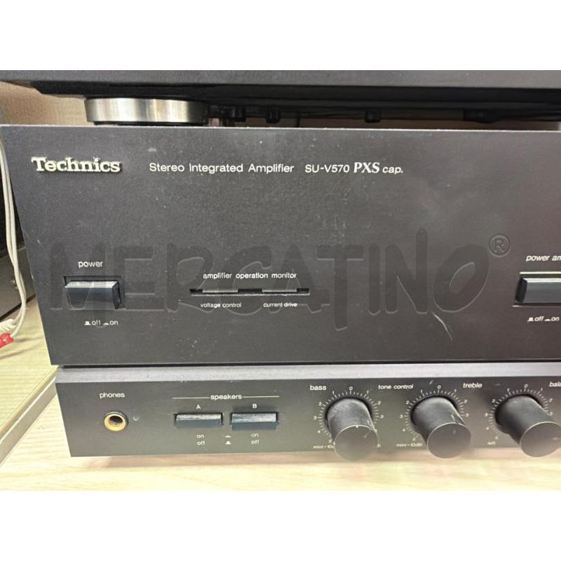 AMPLIFICATORE TECHNICS SU-V570 PXS CAP. | Mercatino dell'Usato Montesilvano 3