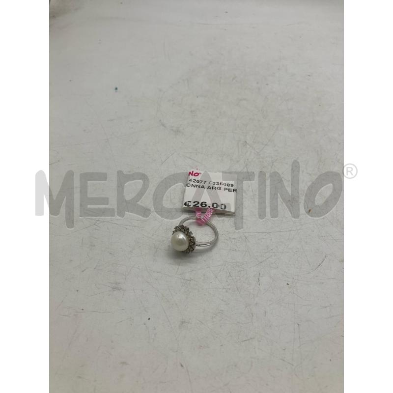 ANELLO DONNA ARG PERLA BIANCA | Mercatino dell'Usato Montesilvano 1