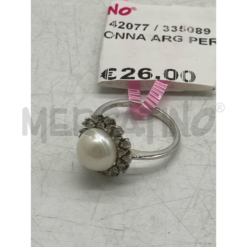 ANELLO DONNA ARG PERLA BIANCA | Mercatino dell'Usato Montesilvano 2