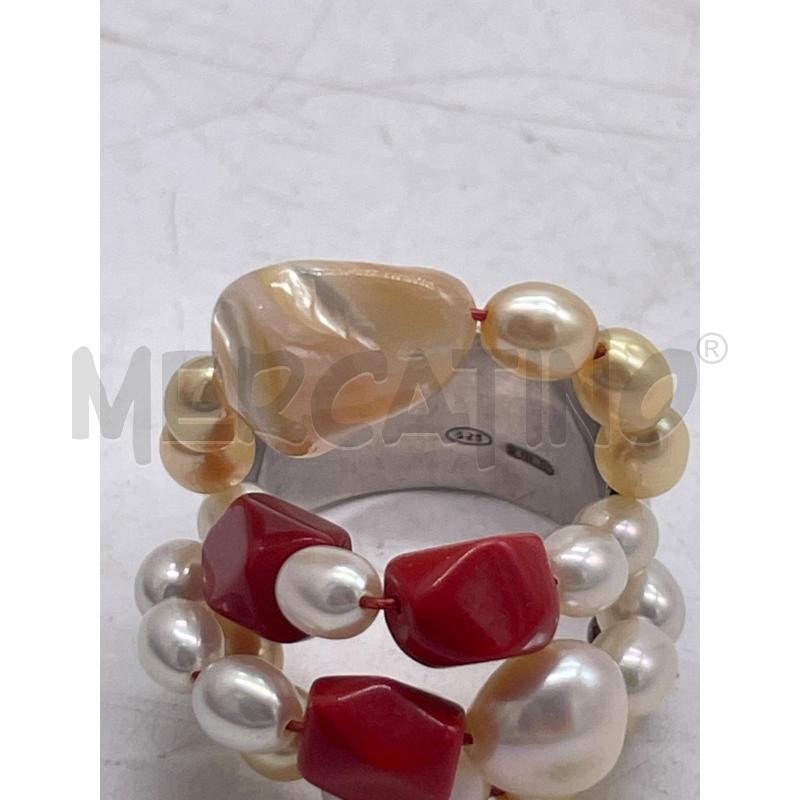ANELLO DONNA ARG PERLE  | Mercatino dell'Usato Montesilvano 2