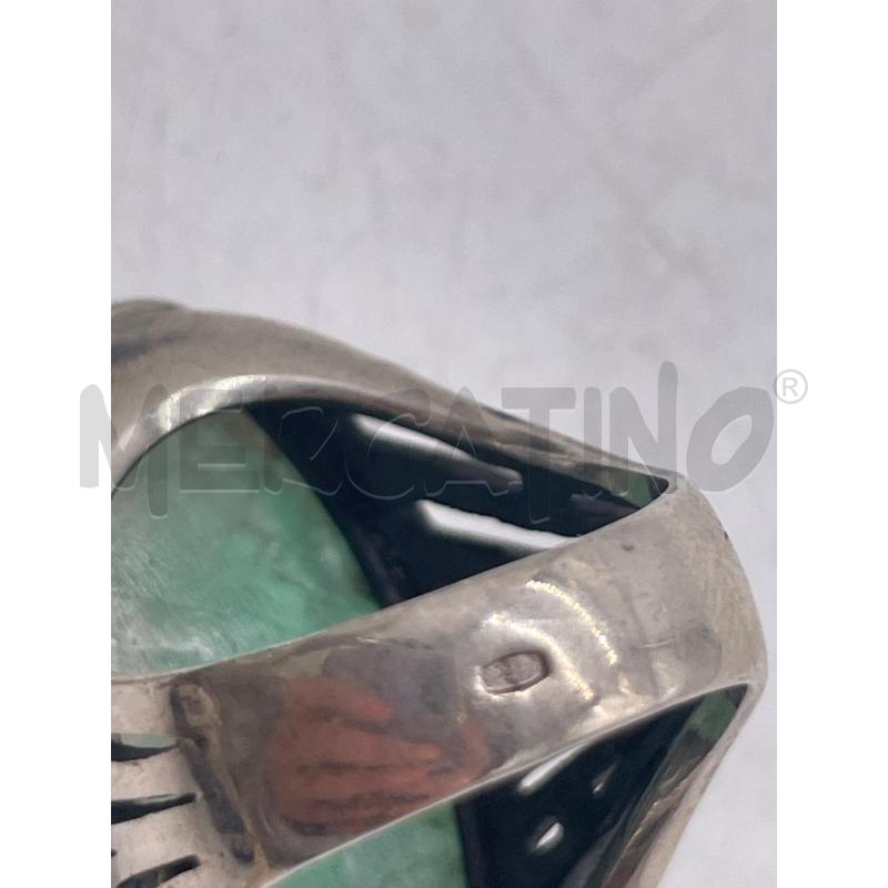 ANELLO DONNA ARG PIETRA VERDE | Mercatino dell'Usato Montesilvano 3