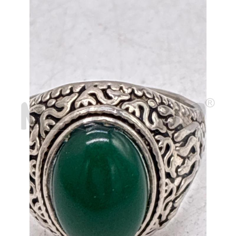 ANELLO DONNA ARG PIETRA VERDE | Mercatino dell'Usato Montesilvano 2