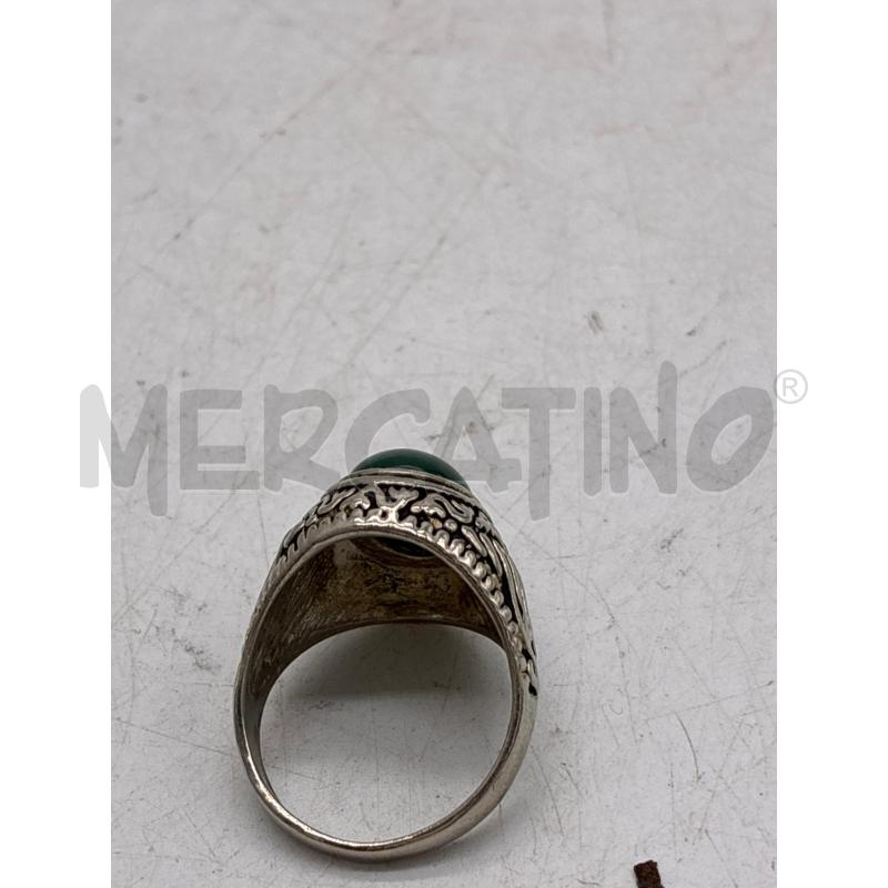 ANELLO DONNA ARG PIETRA VERDE | Mercatino dell'Usato Montesilvano 3