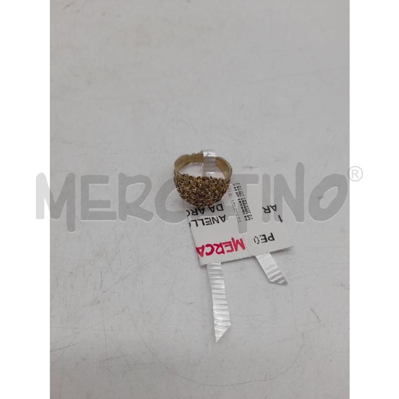 ANELLO DONNA FEDE SARDA ARGENTO DORATA | Mercatino dell'Usato Montesilvano 1