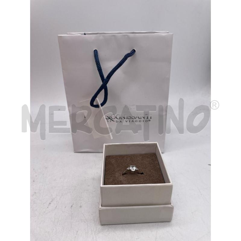 ANELLO DONNA MORO & OGNISSANTI STRASS GRANDE E PICCOLI ARG | Mercatino dell'Usato Montesilvano 2