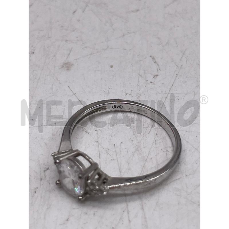 ANELLO DONNA MORO & OGNISSANTI STRASS GRANDE E PICCOLI ARG | Mercatino dell'Usato Montesilvano 3