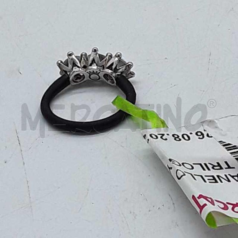 ANELLO DONNA PANDORA TRILOGY BANDA NERA | Mercatino dell'Usato Montesilvano 2