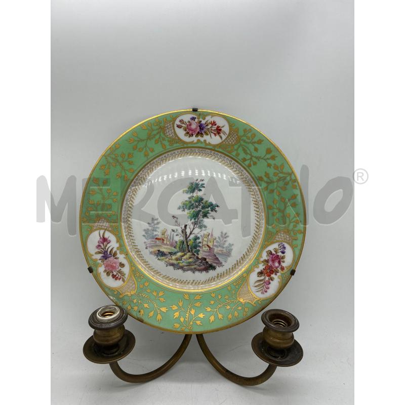 APPLIQUE OTTONE PIATTINO VERDE  | Mercatino dell'Usato Montesilvano 2