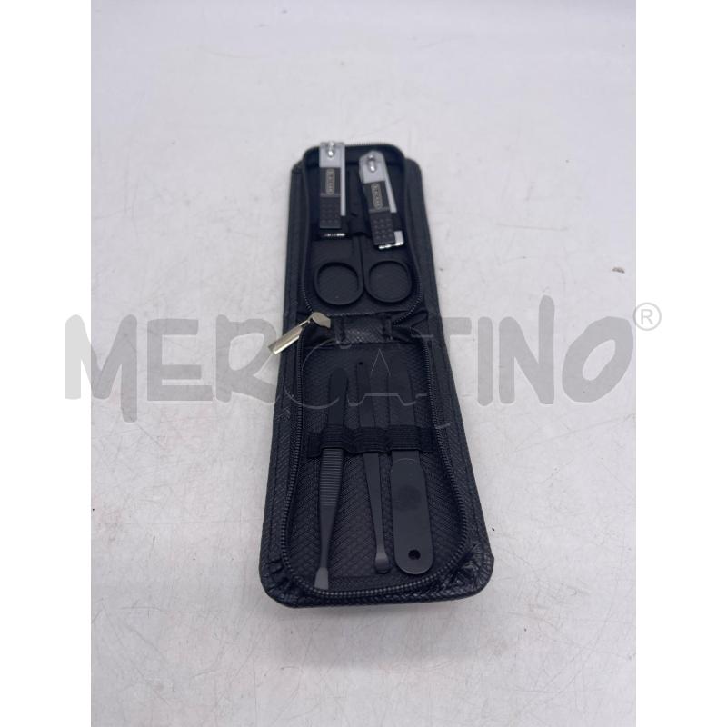 ASTUCCIO MANICURE NERO BLACKAN | Mercatino dell'Usato Montesilvano 1