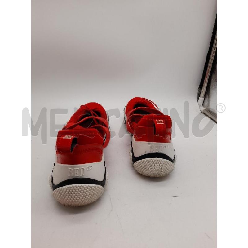BALLERINA RED VALENTINO ROSSE BIANCHE INTRECCIATE | Mercatino dell'Usato Montesilvano 3