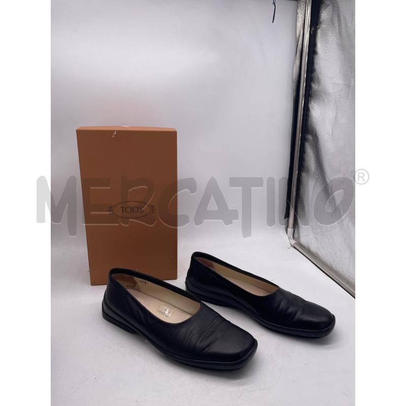 BALLERINA TOD'S NERA PELLE | Mercatino dell'Usato Montesilvano 1