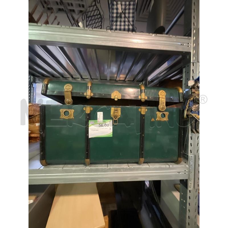 BAULE AMERICANO VERDE | Mercatino dell'Usato Montesilvano 1