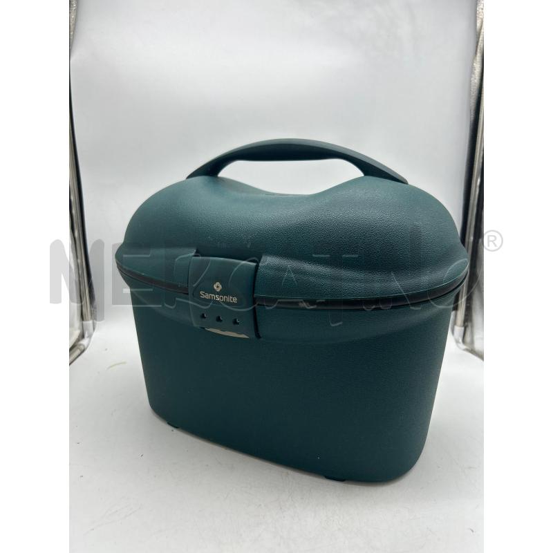 BEAUTY CASE DA VIAGGIO SAMSONITE VERDE | Mercatino dell'Usato Montesilvano 1