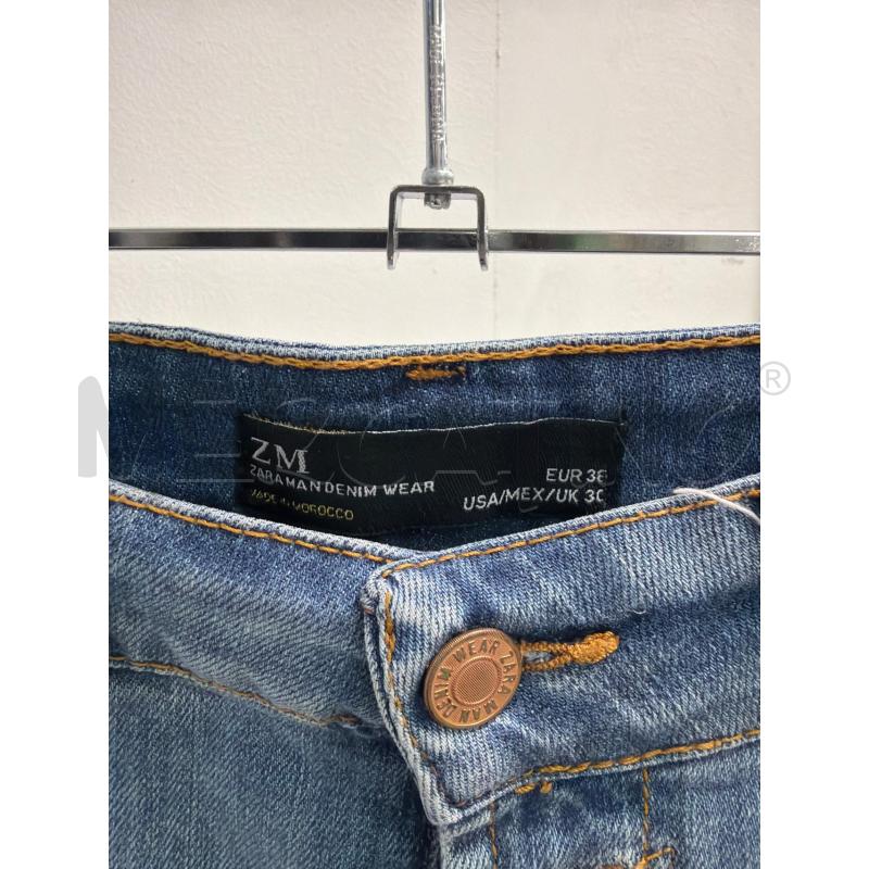 BERMUDA UOMO ZARA MAN JEANS LAV CHIARO | Mercatino dell'Usato Montesilvano 2