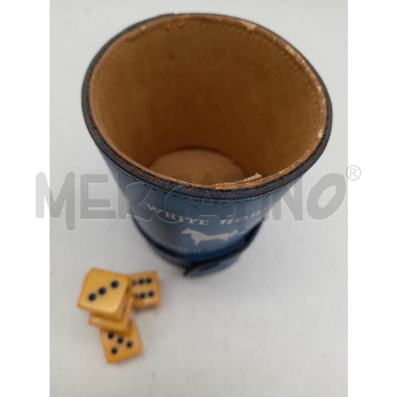 BICCHIERE GIOCO DADI CELESTE SCOTC | Mercatino dell'Usato Montesilvano 2