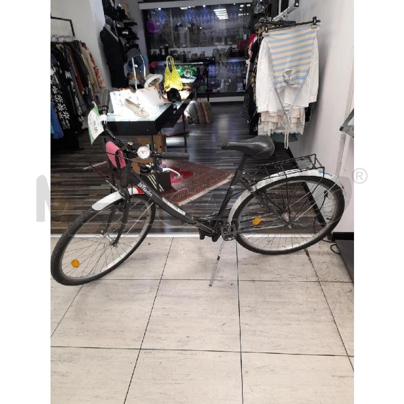 BICICLETTA DONNA BIANCA NERA BTWIN | Mercatino dell'Usato Montesilvano 1