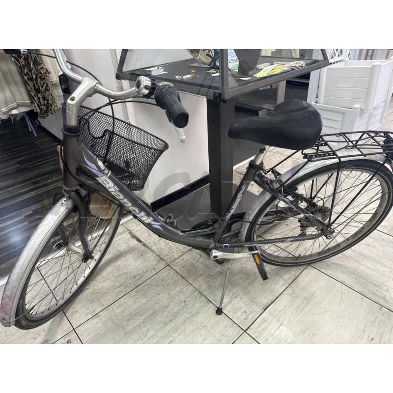 BICICLETTA DONNA GRIGIA BIANCHI | Mercatino dell'Usato Montesilvano 1
