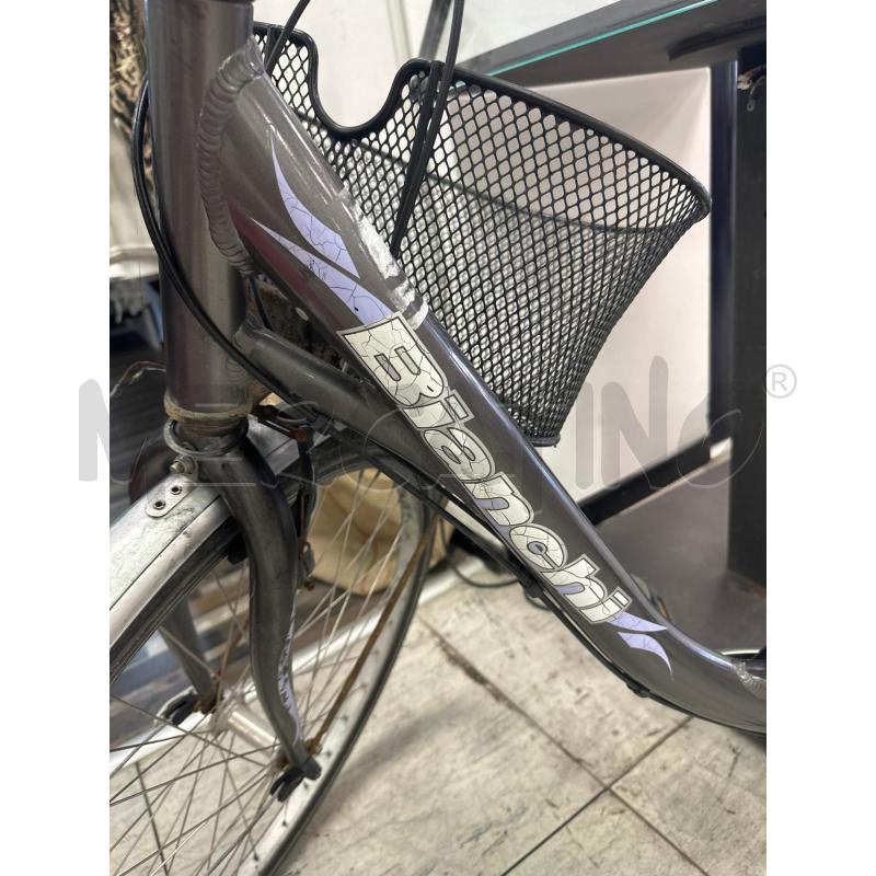 BICICLETTA DONNA GRIGIA BIANCHI | Mercatino dell'Usato Montesilvano 2