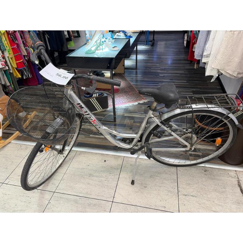 BICICLETTA DONNA GRIGIA NET BIKE | Mercatino dell'Usato Montesilvano 1