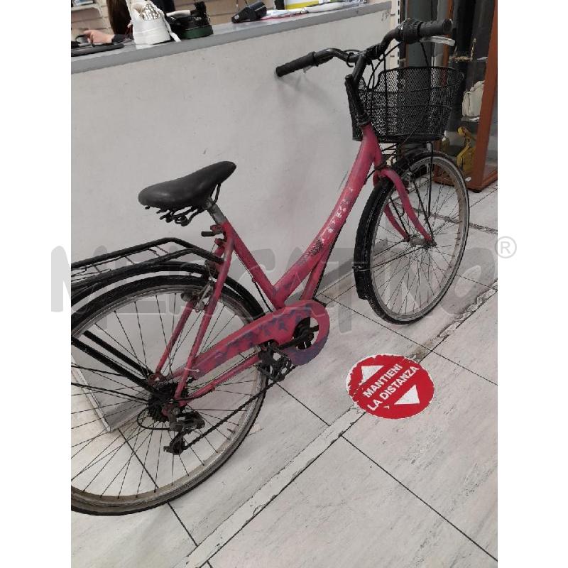 BICICLETTA DONNA ROSSA GLORIA | Mercatino dell'Usato Montesilvano 1
