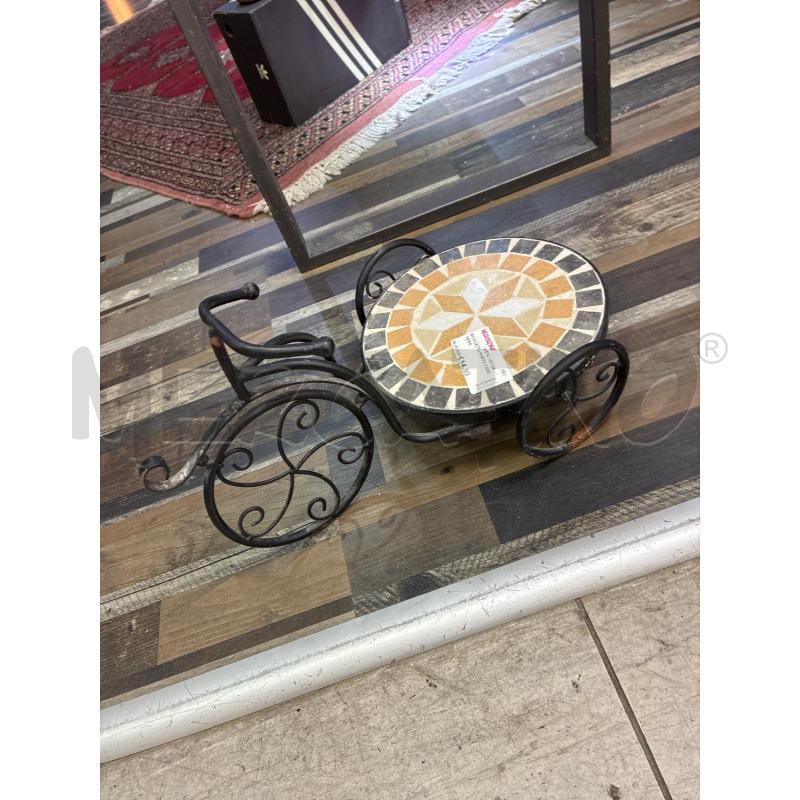 BICICLETTA PORTA VASO NERO  | Mercatino dell'Usato Montesilvano 2