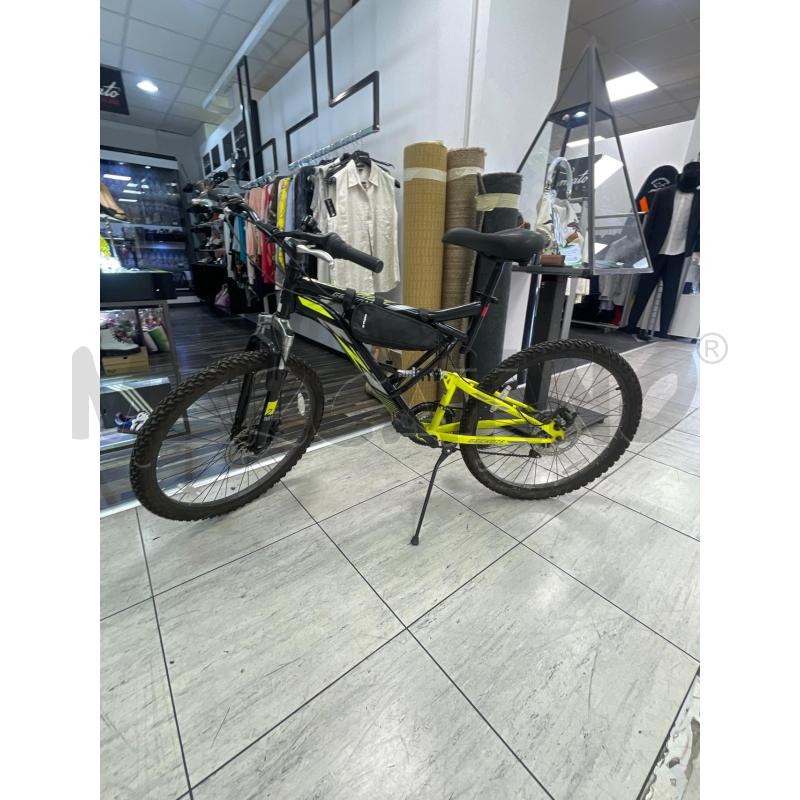 BICICLETTA UOMO GECKO 2.6 SWISS PRECISION GIALLA E NERA | Mercatino dell'Usato Montesilvano 1