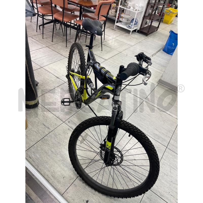 BICICLETTA UOMO GECKO 2.6 SWISS PRECISION GIALLA E NERA | Mercatino dell'Usato Montesilvano 2