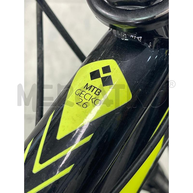 BICICLETTA UOMO GECKO 2.6 SWISS PRECISION GIALLA E NERA | Mercatino dell'Usato Montesilvano 4