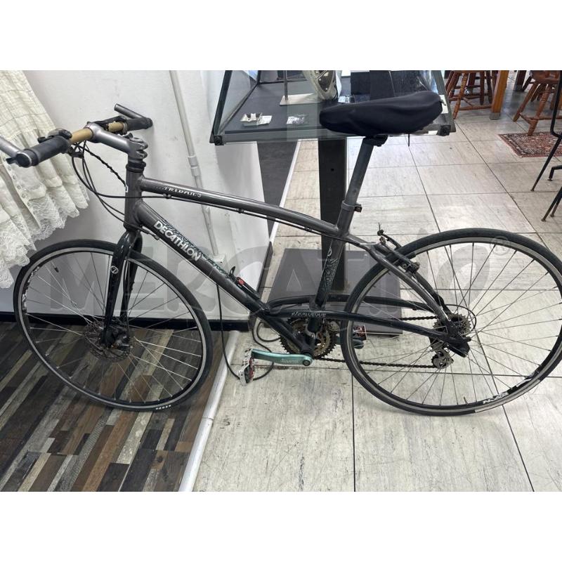 BICICLETTA UOMO GRIGIA DECATHLON | Mercatino dell'Usato Montesilvano 1