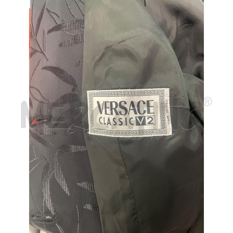 BLAZER DONNA VERSACE CLASSIC V2 NERA FOGLIE | Mercatino dell'Usato Montesilvano 3
