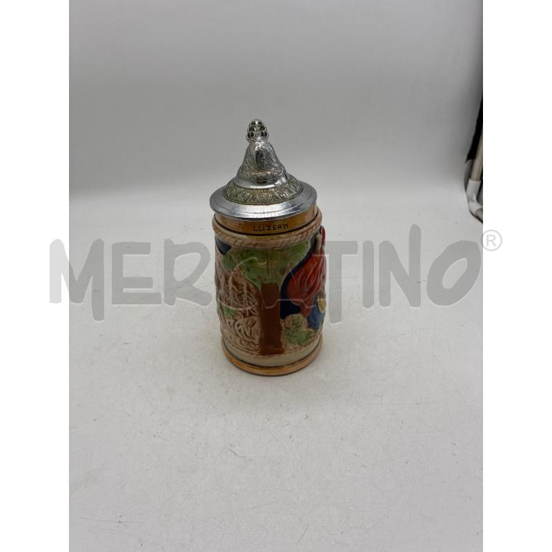 BOCCALE BIRRA CERAMICA TAPPO METALLO | Mercatino dell'Usato Montesilvano 2