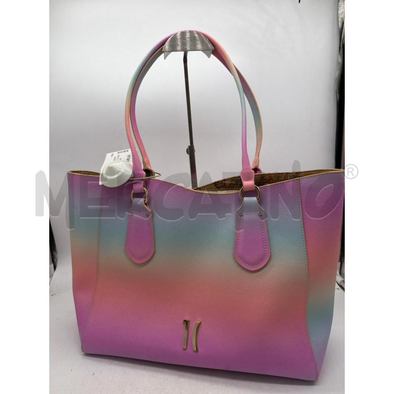 BORSA DONNA 1A CLASSE ROSA AZZURRA SFUMATA | Mercatino dell'Usato Montesilvano 1