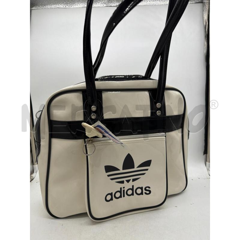 BORSA DONNA ADIDAS BIANCA LUCIDA | Mercatino dell'Usato Montesilvano 1