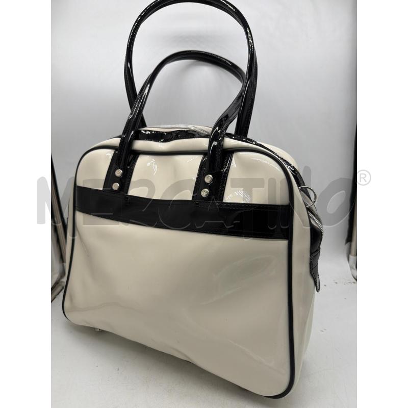 BORSA DONNA ADIDAS BIANCA LUCIDA | Mercatino dell'Usato Montesilvano 2