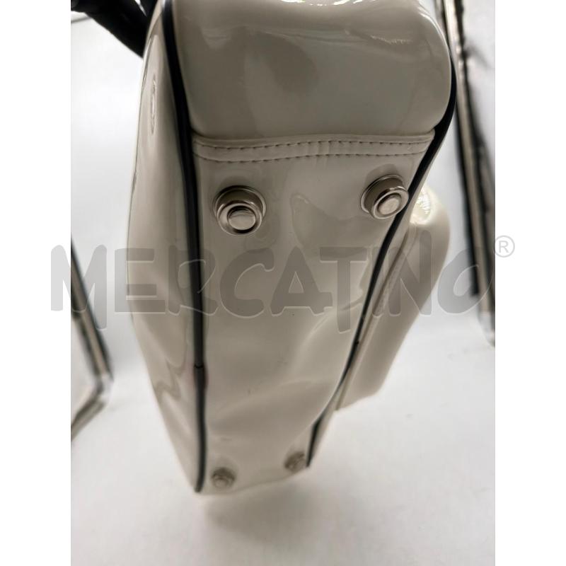 BORSA DONNA ADIDAS BIANCA LUCIDA | Mercatino dell'Usato Montesilvano 3