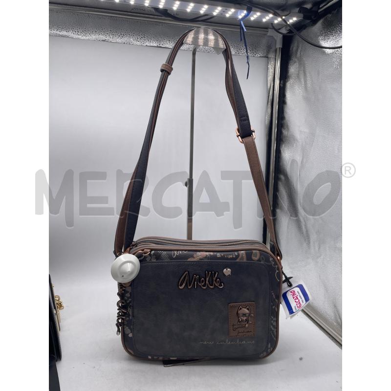 BORSA DONNA ANEKKE GRIGIA BRONZATA | Mercatino dell'Usato Montesilvano 1