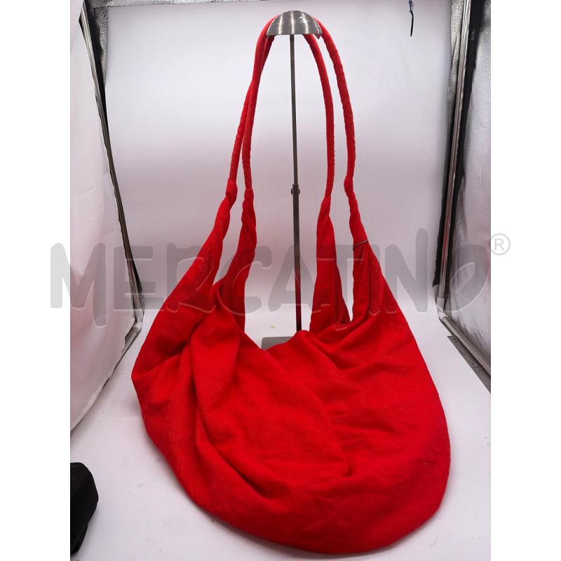 BORSA DONNA ANTICA SARTORIA ROSSA  | Mercatino dell'Usato Montesilvano 2