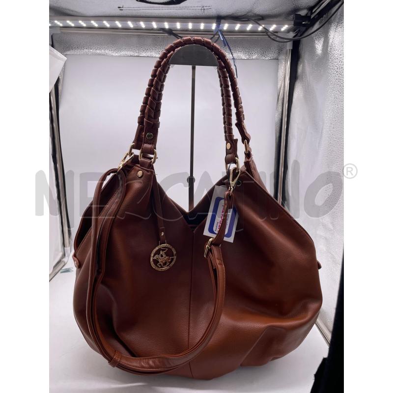 BORSA DONNA BEVERLY HILLS POLO CLUB MARRO  | Mercatino dell'Usato Montesilvano 1