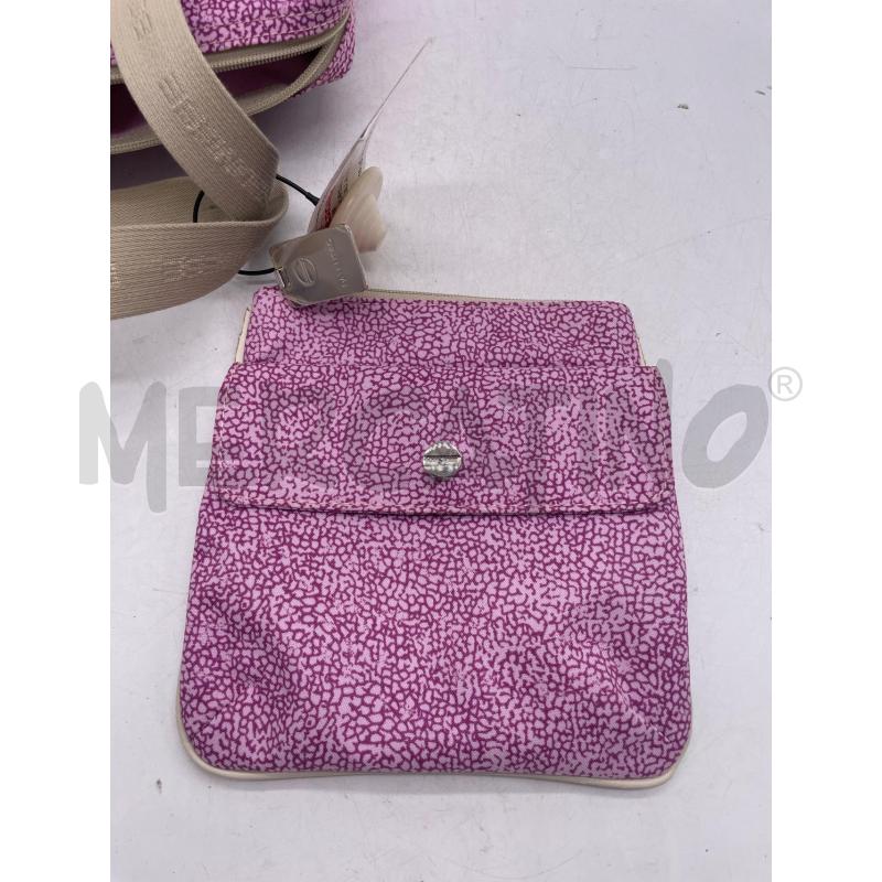 BORSA DONNA BORBONESE LILLA PICCOLA + POCHETTE | Mercatino dell'Usato Montesilvano 4