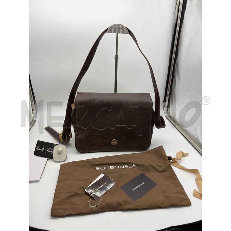 BORSA DONNA BORBONESE MARRO | Mercatino dell'Usato Montesilvano 1