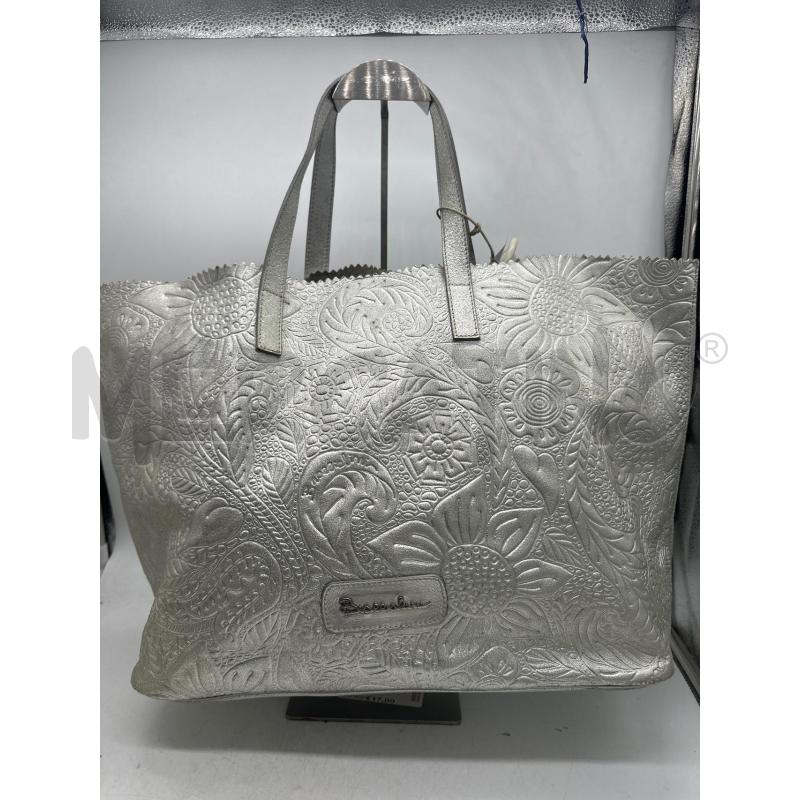 BORSA DONNA BRACCIALINI ARGENTATA | Mercatino dell'Usato Montesilvano 1