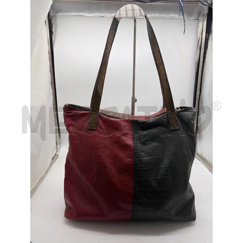 BORSA DONNA BRACCIALINI MARRONE BORDEAUX  | Mercatino dell'Usato Montesilvano 2