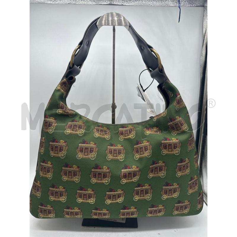BORSA DONNA BRACCIALINI VERDE CARROZZINE  | Mercatino dell'Usato Montesilvano 1