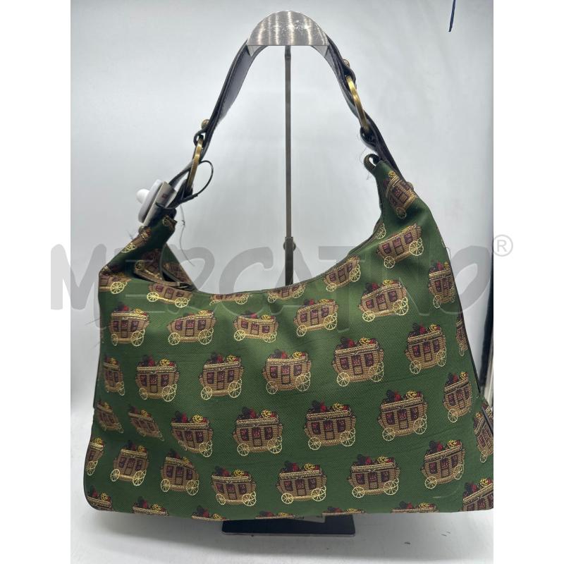 BORSA DONNA BRACCIALINI VERDE CARROZZINE  | Mercatino dell'Usato Montesilvano 4