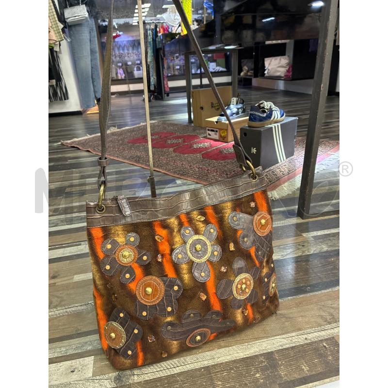 BORSA DONNA BRACCIOALINI MARRO ARANCIONE  | Mercatino dell'Usato Montesilvano 1